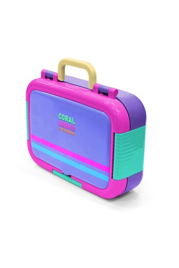 Coral High Kids Mor Renk Detaylı Paslanmaz Çelik Beslenme Kabı 39226 - 4