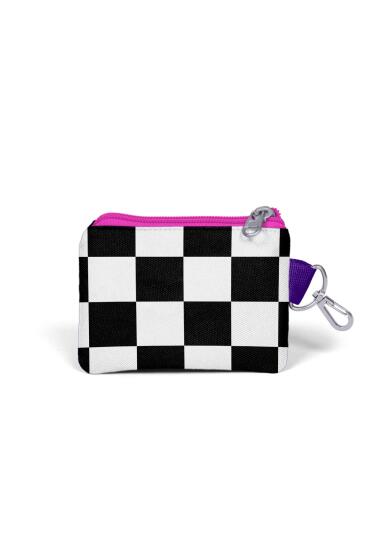 Coral High Kids Mor Dama Desenli Bozuk Para Çantası 21802 - 2