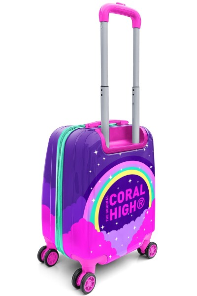 Coral High Kids Mor Su Yeşili Unicorn Desenli Çocuk Valizi 16729 - 10