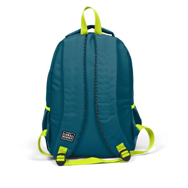 Coral High Kids Nefti Fosforlu Sarı Araba Desenli 3’lü Okul Çanta Seti SET0114406 - 5