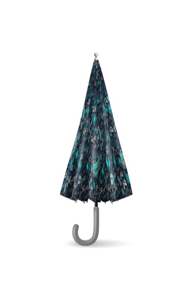 Coral High Kids Nefti Gamer Desenli Çocuk Şemsiyesi 12678 - 7