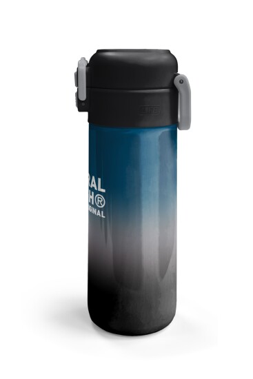 Coral High Kids Nefti Gri Renk Geçişli Pipetli ve Direkt İçim Çelik Termos 500 ml 31855 - 6