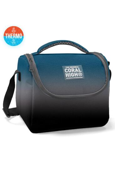 Coral High Kids Nefti Gri Renk Geçişli Thermo Beslenme Çantası 11782 - Coral High KIDS