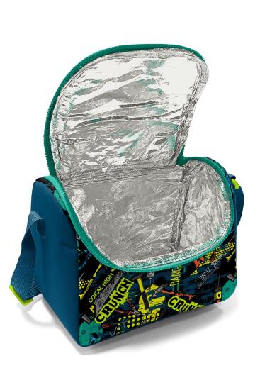 Coral High Kids Nefti Siyah Tamir Seti Desenli Thermo Beslenme Çantası 11830 - 4