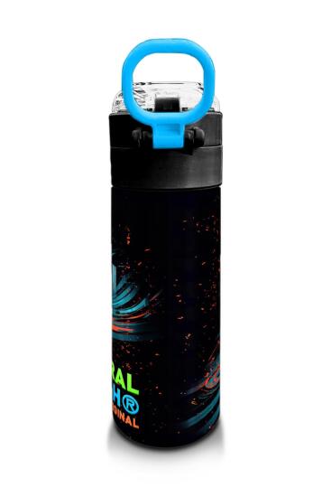 Coral High Kids Nefti Yarış Arabası Desenli Pipetli ve Direkt İçim Çelik Termos 500 ml 31966 - 3