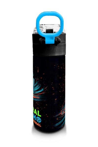Coral High Kids Nefti Yarış Arabası Desenli Pipetli ve Direkt İçim Çelik Termos 500 ml 31966 - 3