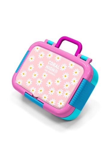 Coral High Kids Papatya Desenli Paslanmaz Çelik Beslenme Kabı 39124 