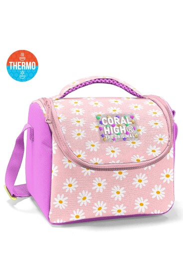 Coral High Kids Papatya Desenli Thermo Beslenme Çantası 37124 