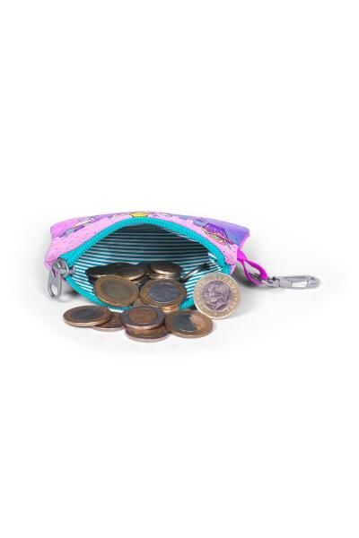 Coral High Kids Pembe Mor Milkshake Dondurma Desenli Bozuk Para Çantası 21878 - 4
