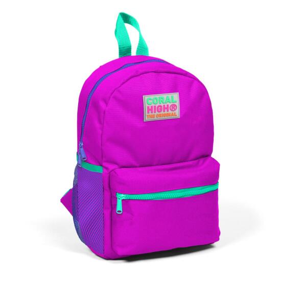 Minik Yuva Sırt Çantası Pembe İki Bölmeli 23504 