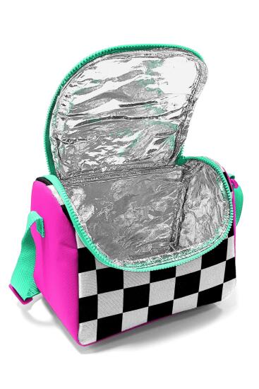 Coral High Kids Pembe Dama Desenli Thermo Beslenme Çantası 22829 - 4