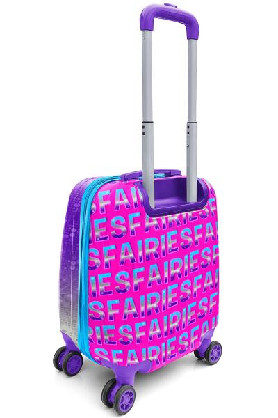 Coral High Kids Pembe Mavi Peri Desenli Çocuk Valizi 16726 - 9