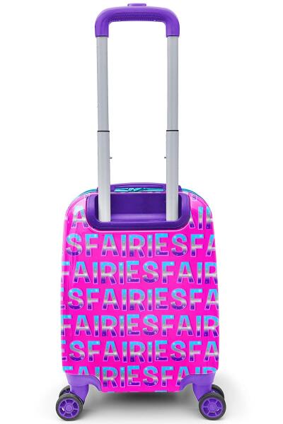 Coral High Kids Pembe Mavi Peri Desenli Çocuk Valizi 16726 - 3