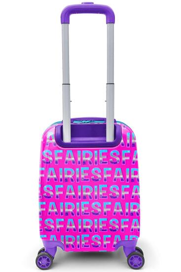 Coral High Kids Pembe Mavi Peri Desenli Çocuk Valizi 16726 - 3