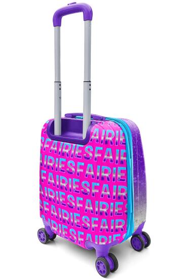 Coral High Kids Pembe Mavi Peri Desenli Çocuk Valizi 16726 - 6