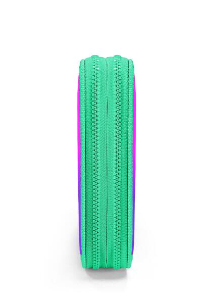 Coral High Kids Pembe Mor Renk Geçişli Çift Katlı Kalem Çanta 11137 - 9