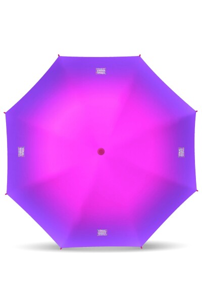 Coral High Kids Pembe Mor Renk Geçişli Çocuk Şemsiyesi 12665 - 2