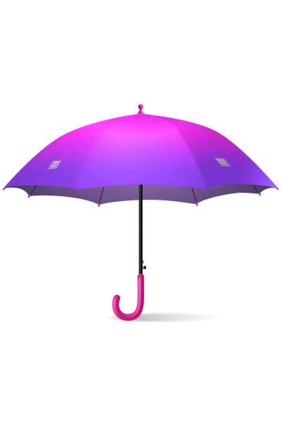 Coral High Kids Pembe Mor Renk Geçişli Çocuk Şemsiyesi 12665 - 5