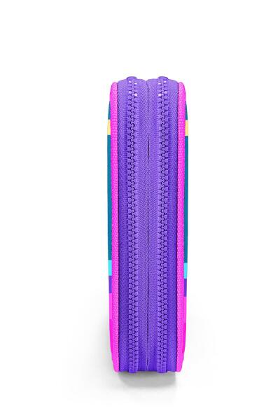 Coral High Kids Pembe Pastel Renkli Çift Katlı Kalem Çanta 11136 - 9