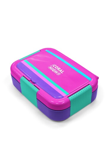 Coral High Kids Pembe Pastel Renkli Paslanmaz Çelik Beslenme Kabı 39315 - 2