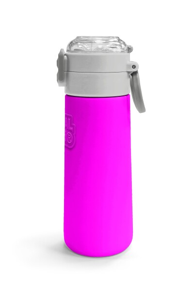 Coral High Kids Pembe Pipetli ve Direkt İçim Çelik Termos 500 ml 31843 - 3