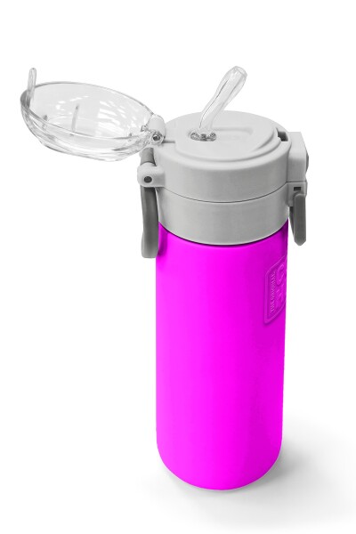 Coral High Kids Pembe Pipetli ve Direkt İçim Çelik Termos 500 ml 31843 - 5