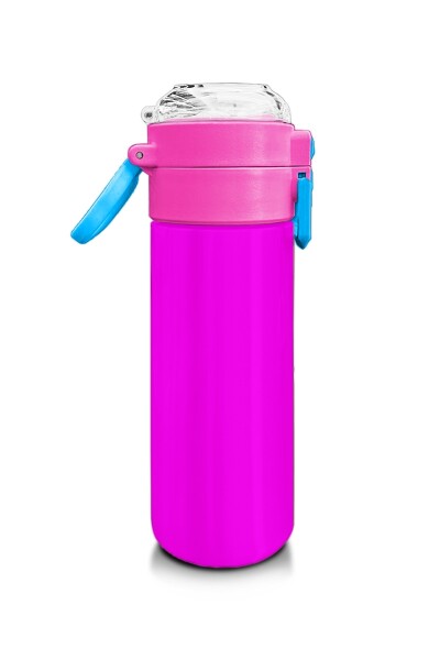 Coral High Kids Pembe Pipetli ve Direkt İçim Çelik Termos 500 ml 31843 - 2