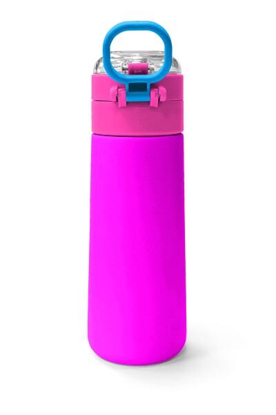 Coral High Kids Pembe Pipetli ve Direkt İçim Çelik Termos 500 ml 31843 - 4