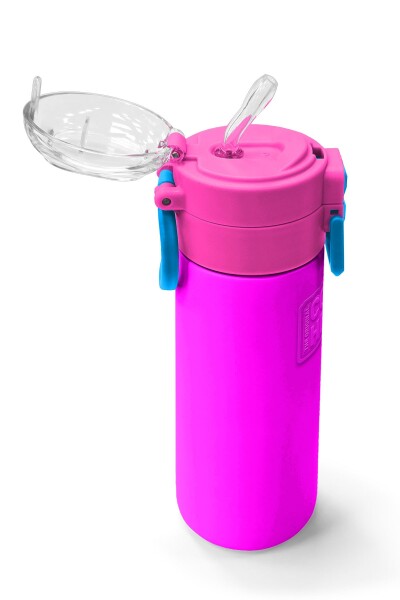 Coral High Kids Pembe Pipetli ve Direkt İçim Çelik Termos 500 ml 31843 - 5