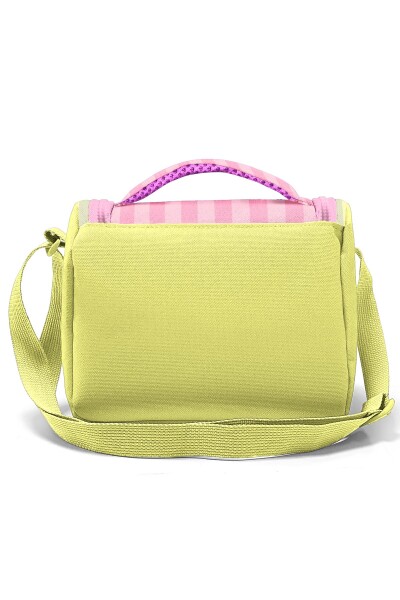 Coral High Kids Pembe Sarı Çizgi Desenli Thermo Beslenme Çantası 37123 - 3