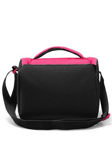 Coral High Kids Pembe Siyah Beyaz Desenli Thermo Beslenme Çantası 22778 - 3