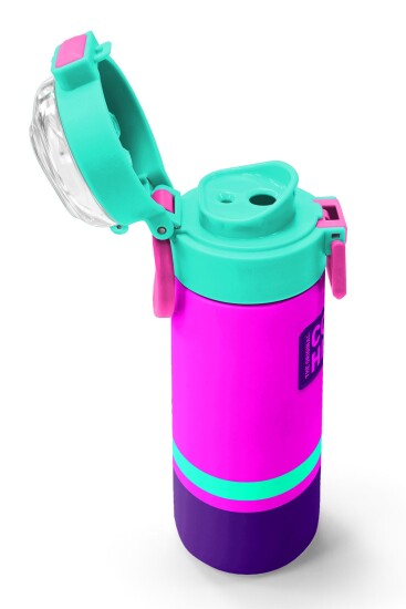 Coral High Kids Pembe Su Yeşili Pipetli ve Direkt İçim Çelik Termos 500 ml 31829 - 6