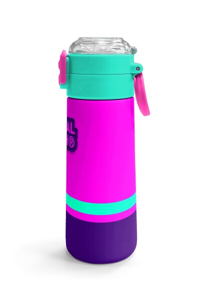 Coral High Kids Pembe Su Yeşili Pipetli ve Direkt İçim Çelik Termos 500 ml 31829 - 3