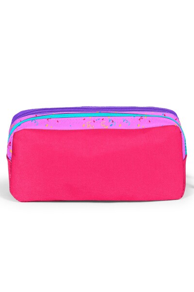 Coral High Kids Pembe Turkuaz K-Pop Desenli 3’lü Okul Çanta Seti SET0114427 - 7