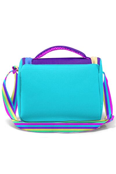 Coral High Kids Rainbow Fermuarlı Mor 3’lü Okul Çanta Seti SET0123662 - 6