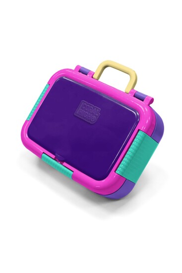 Coral High Kids Mor Pembe Desenli Paslanmaz Çelik Beslenme Kabı 39350 - 1