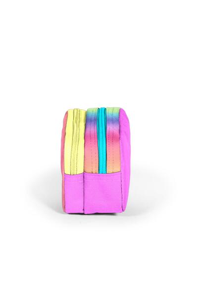 Coral High Kids Renk Geçişli Desenli İki Bölmeli Kalem Çantası 22143 - 2