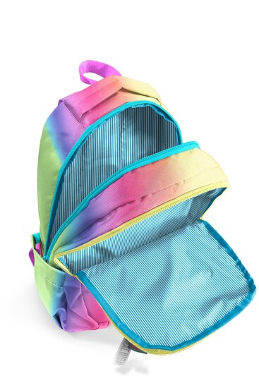 Coral High Kids Renk Geçişli Desenli Üç Bölmeli Okul Sırt Çantası 23668 - 3