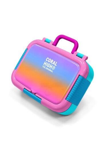 Coral High Kids Renk Geçişli Paslanmaz Çelik Beslenme Kabı 39182 - 1