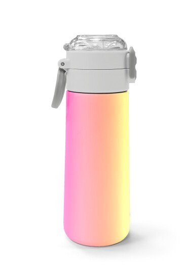 Coral High Kids Renk Geçişli Pipetli ve Direkt İçim Çelik Termos 500 ml 31868 - 2