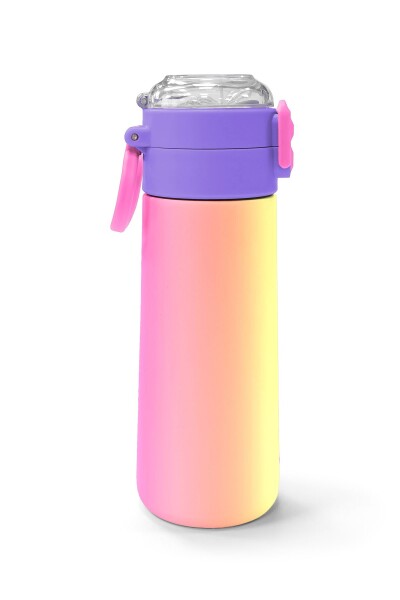 Coral High Kids Renk Geçişli Pipetli ve Direkt İçim Çelik Termos 500 ml 31868 - 2