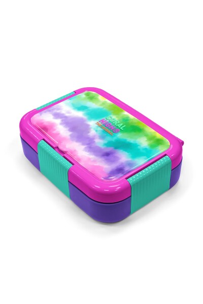 Coral High Kids Renkli Batik Desenli Paslanmaz Çelik Beslenme Kabı 39250 - 2