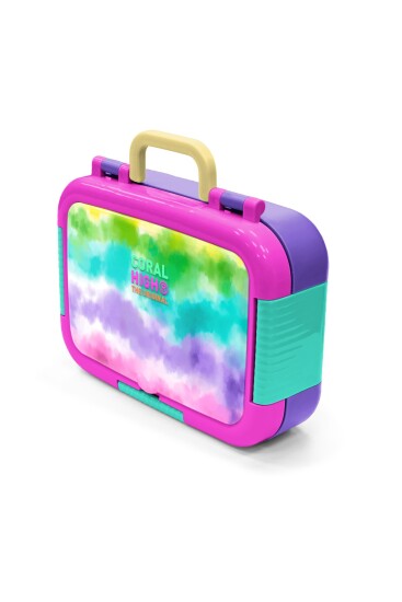 Coral High Kids Renkli Batik Desenli Paslanmaz Çelik Beslenme Kabı 39250 - 4