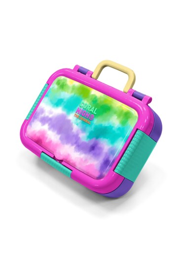 Coral High Kids Renkli Batik Desenli Paslanmaz Çelik Beslenme Kabı 39250 