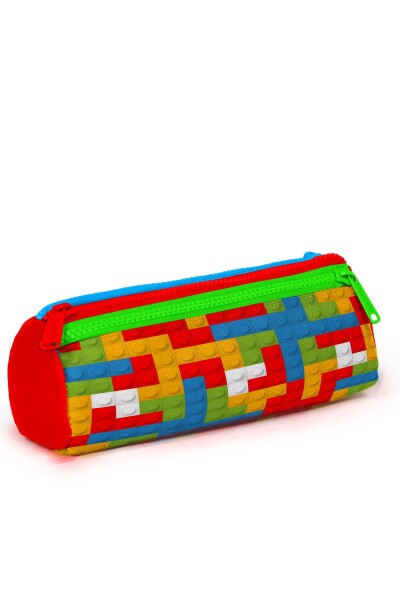 Coral High Kids Renkli Blok Desenli 3’lü Okul Çanta Seti SET0123775 - 6
