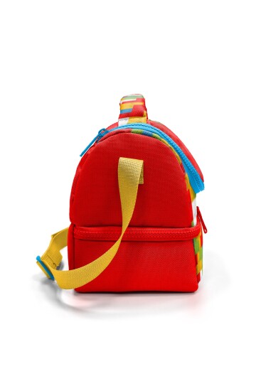 Coral High Kids Renkli Blok Desenli Thermo İki Katlı Beslenme Çantası 37216 - 6