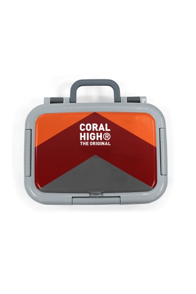 Coral High Kids Renkli Çizgili Desenli Paslanmaz Çelik Beslenme Kabı 39199 - 5