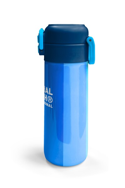 Coral High Kids Renkli Çizgili Desenli Pipetli ve Direkt İçim Çelik Termos 500 ml 31895 - 6