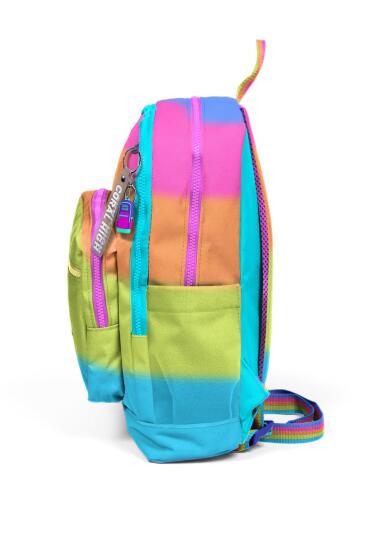 Coral High Kids Renkli Çizgili Dört Bölmeli Okul Sırt Çantası 23770 - 7