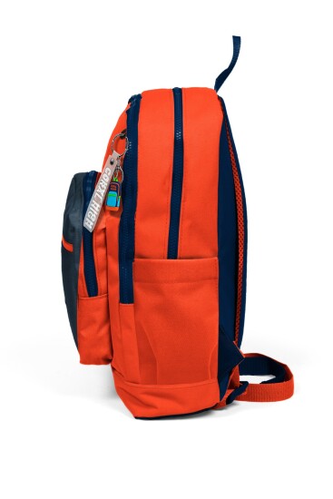 Coral High Kids Renkli Çizgili Dört Bölmeli Okul Sırt Çantası 23782 - 7